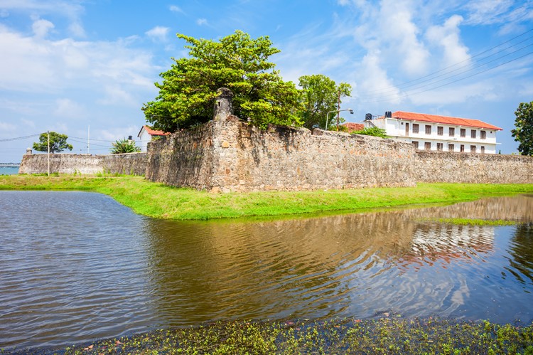 Het fort van Batticaloa, Sri Lanka